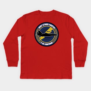 F-35 Lightning II Kids Long Sleeve T-Shirt